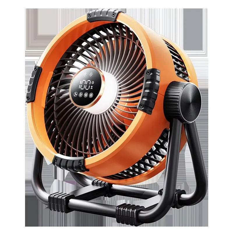 URGGU 20000mAh Rechargeable Camping Fan with Hook & LED Light