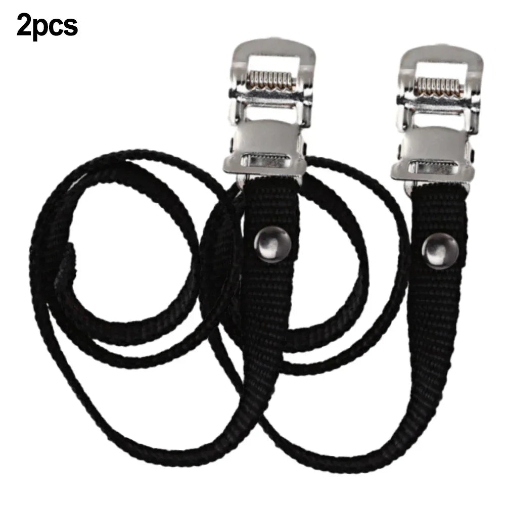 Nylon Adjustable Exercise Bike Pedal Toe Straps Shoelaces Tear Resistant Toe Clips Most Note Strap Total Length Oasis Select