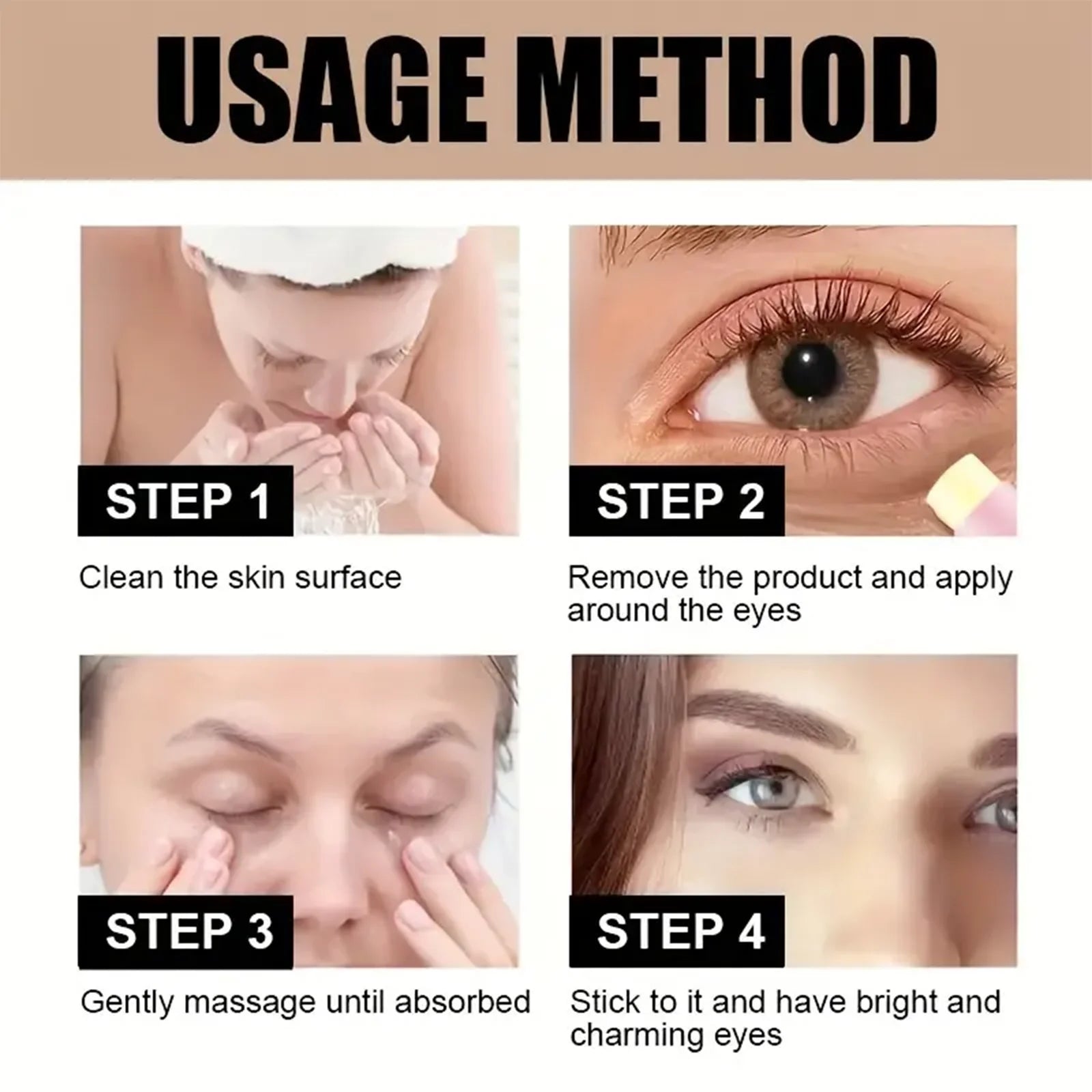 Caffeine Eye Cream Stick – Dark Circles, Bags & Fine Lines Eye Cream Stick Oasis Select