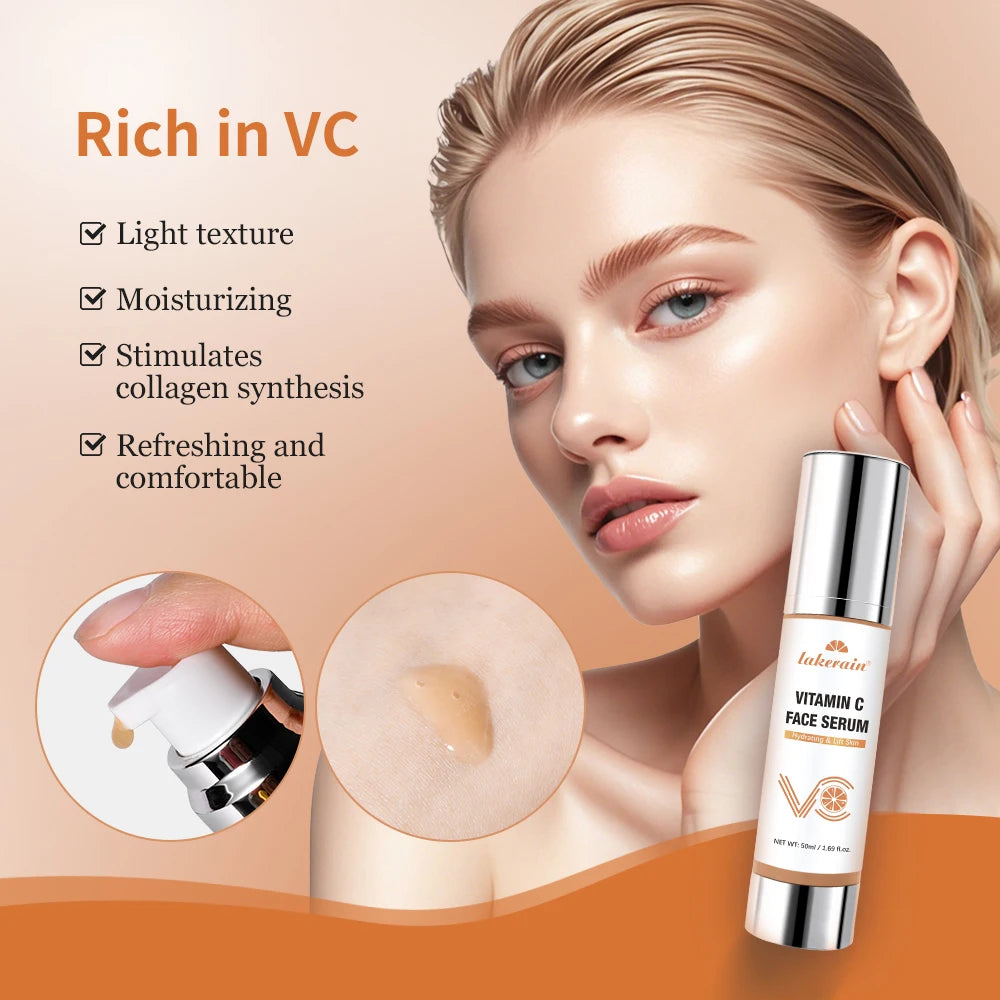 Vitamin C Serum Moisturizing Restoring Skin Elasticity Skin Care Essence Hydrating Refreshing And Comfortable Face Skincare Oasis Select