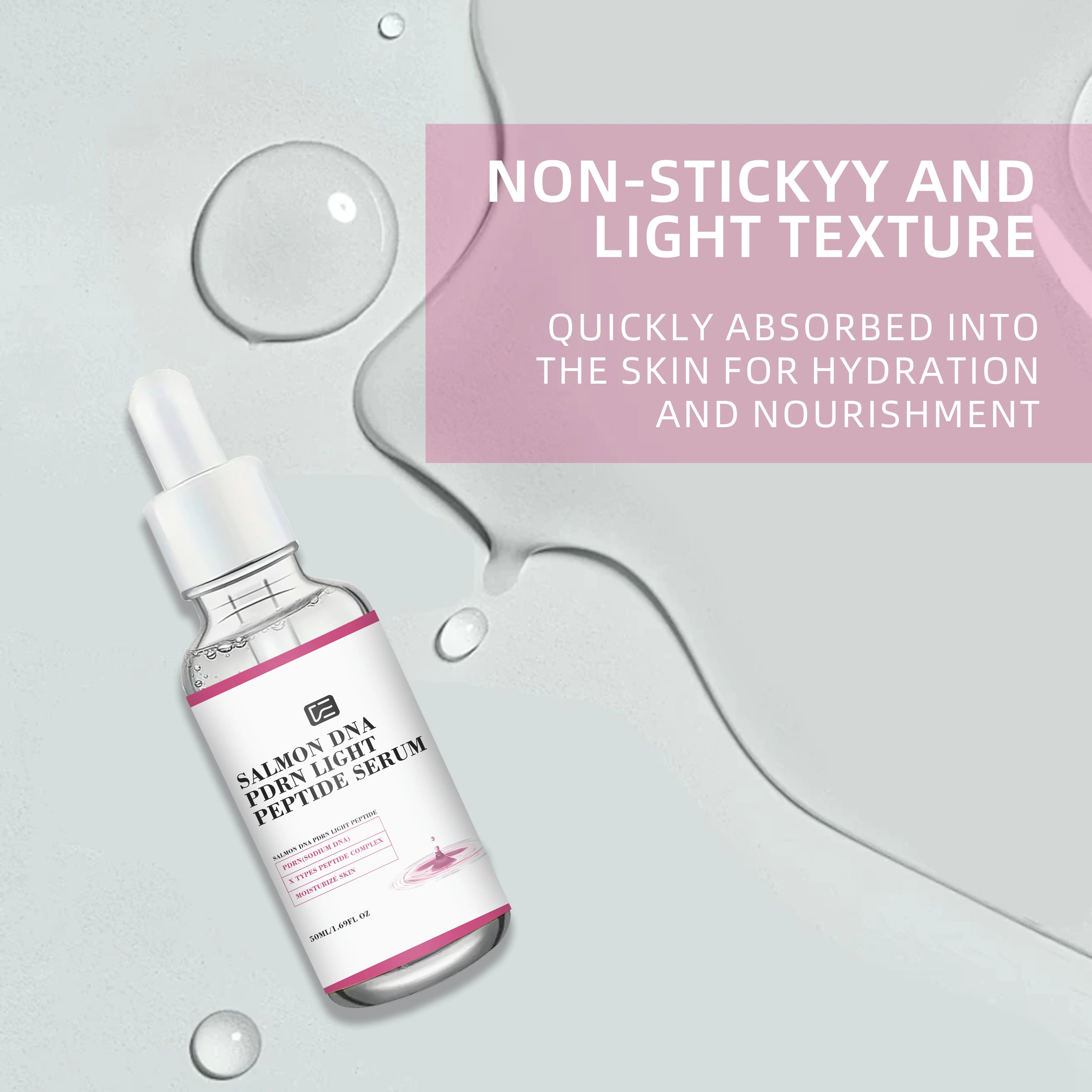 Salmon DNA PDRN Peptide Serum – Lightweight Daily Hydration