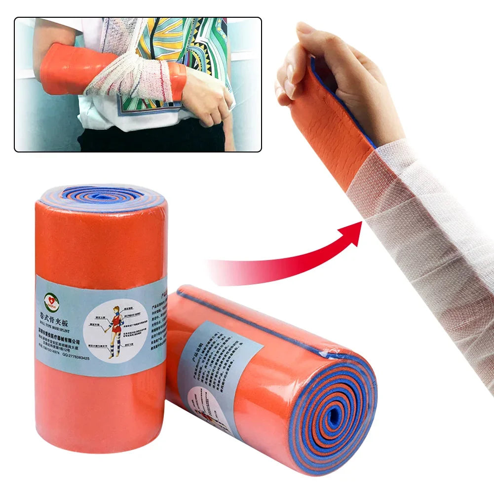 First Aid Splint Roll Universal Aluminum Splint Roll Medical Survival Polymer For Fixture Bone Emergency Kit Outdoor Travel Oasis Select