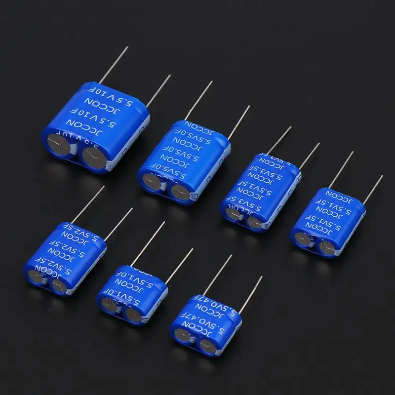 Super Capacitor Farad Capacitor 5.5V 0.47F 1F 1.5F 2.5F 3.5F 5.0F 10F Combination Double Layer Drone Car Recorder Capacitor Oasis Select