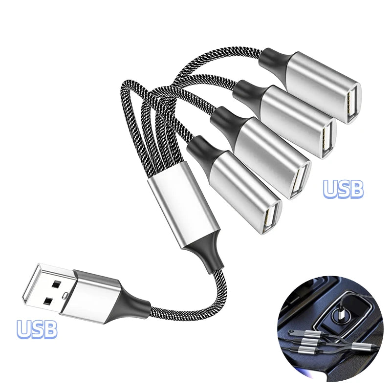 Multi USB Hub Extensions 2/3/4 Port Hub USB Splitter Fast Data Transmission OTG Adapter For Computer Xiaomi Macbook Pro Air Oasis Select