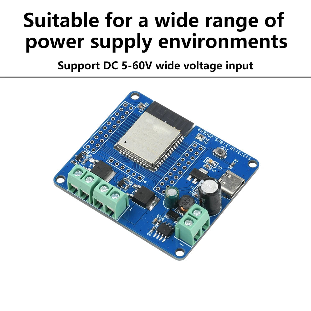2/4 Way MOS Switch Module Onboard ESP32-32E Module WIFI Bluetooth Development Board Type-C DC 5-60V ESP32 32E Oasis Select