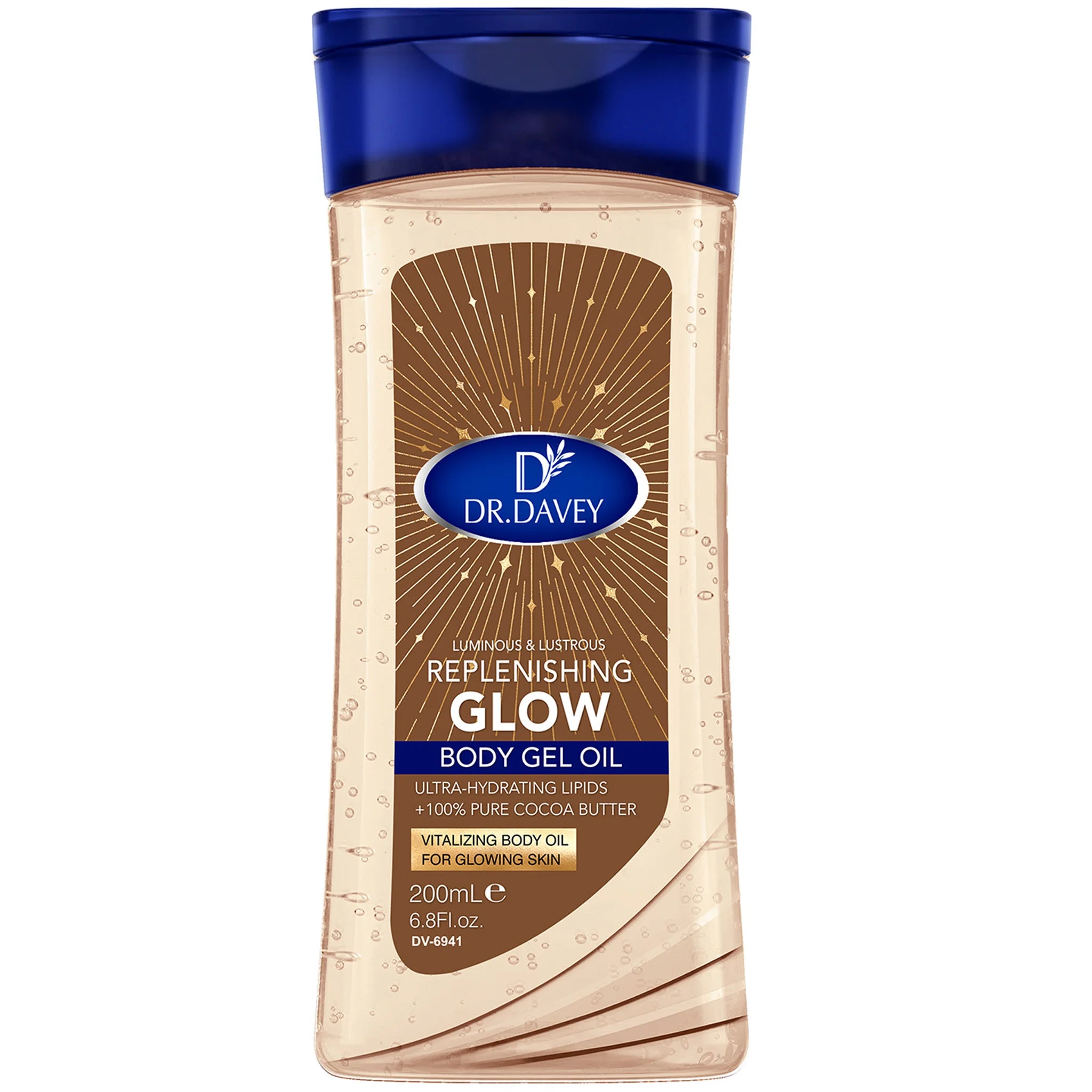 DR.DAVEY 200ml Replenishing Glow Body Gel Oil | Moisturizer