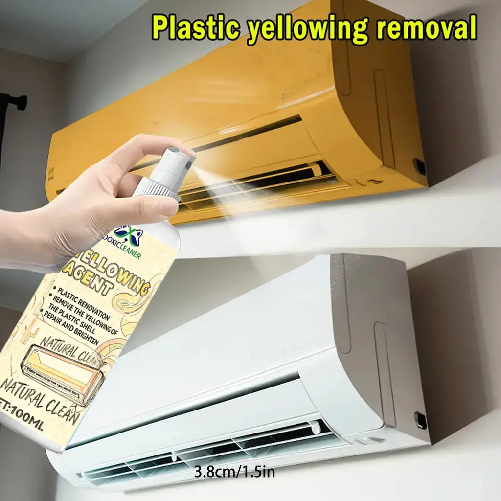 Plastic Restoration Spray Quickly Remove Yellowing, Repair Air Conditioning Unit, Car plastic renovator restaurador de plasticos Oasis Select