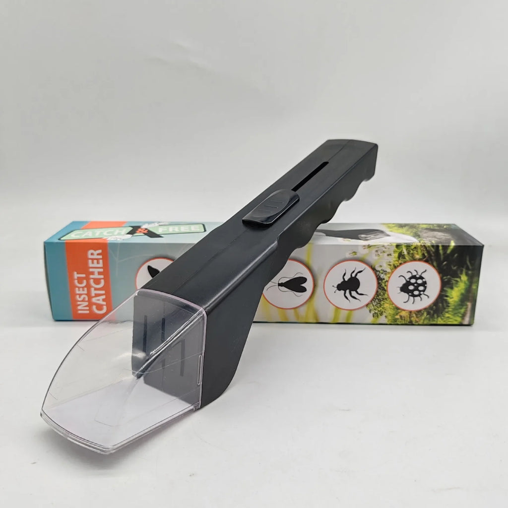Handheld Insect Catcher for Efficient Spider, Bee, and Insect Trapping at Home Oasis Select BC-Black