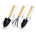 3 PCS Mini Garden Tool Set – Stainless Steel Indoor Kit for Succulents, Herbs & Potted Plants, Rust-Resistant & Compact Oasis Select 02