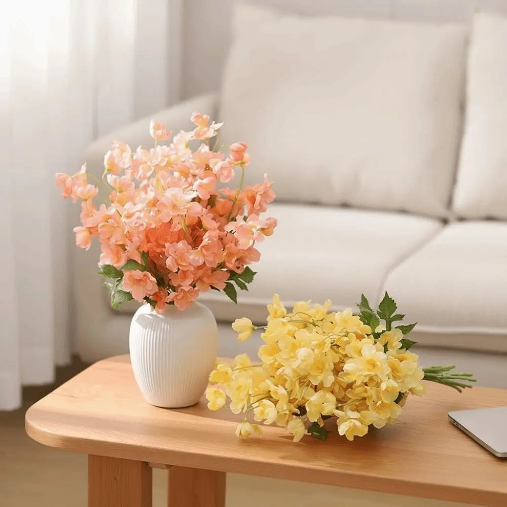 Artificial Bouquet Wind Chime Flowers – Wedding & Home Decor