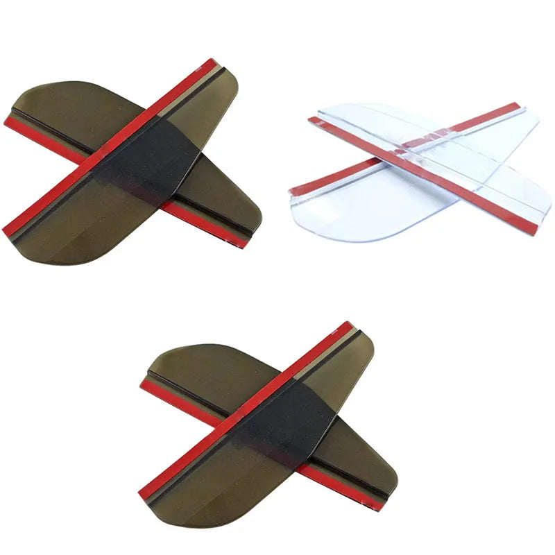 1/2/3/4Pairs Rear View Side Mirror Rain Board Eyebrow Guard Sun Visor Shade Shield Car Exterior Accessories Car Styling Oasis Select 3pairs mix 1