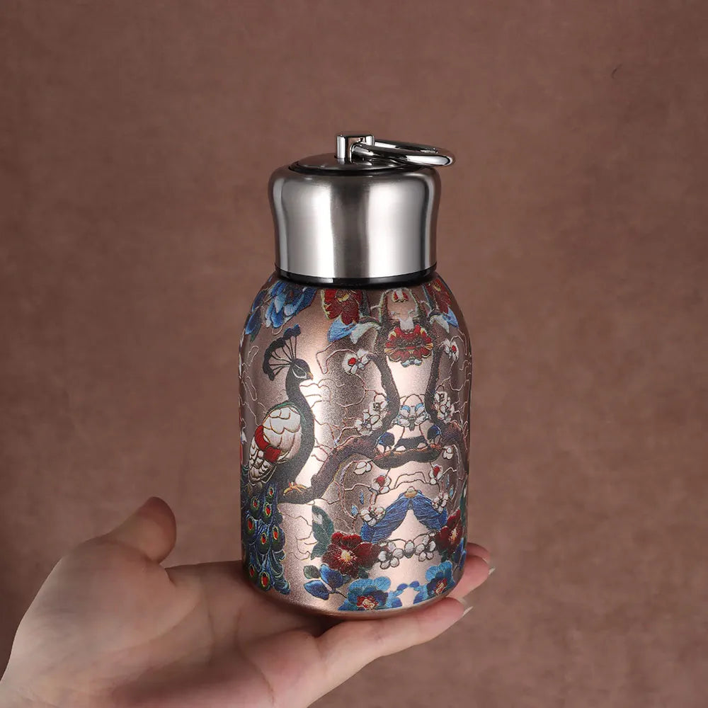 Portable 304 Stainless Steel Insulated Cup 300ml Mini Coffee Mug Double Wall Leak-Proof Water Bottle Travel Oasis Select