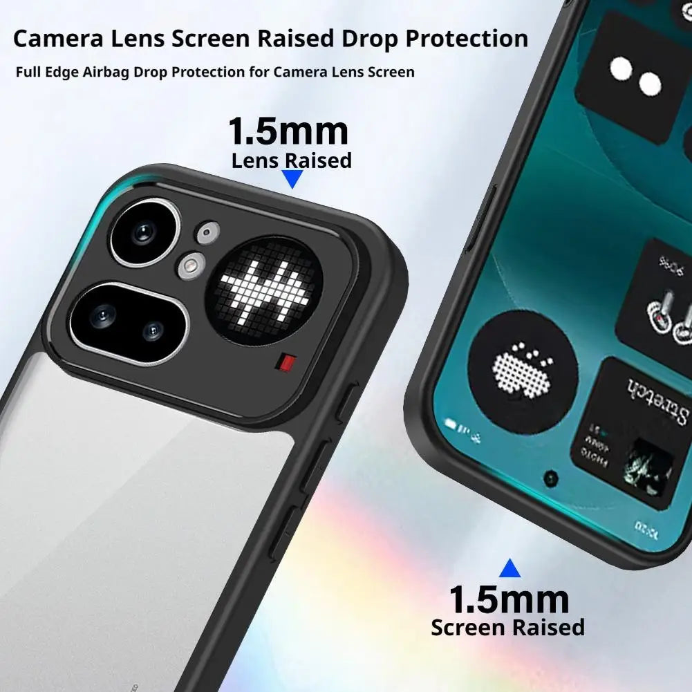 Transparent Matte TPU Silicone Case For Nothing Phone 4A/4A Pro Shockproof Bumper Protection Anti Fingerprint Phone Accessories Oasis Select