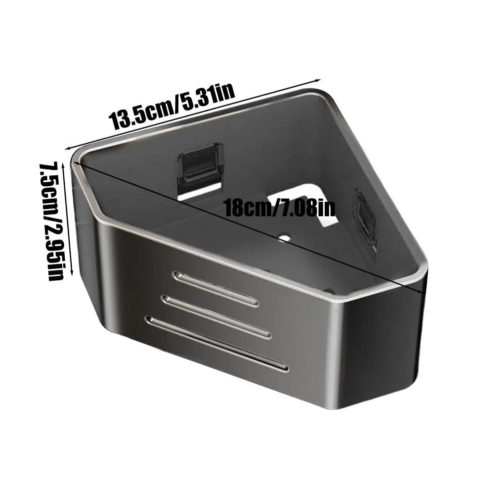 Kitchen Sink Holder Hanging Drain Basket Soap Sponge Shelf Organizer Bathroom Faucet Holder Rack Kitchen storage rack Oasis Select grey