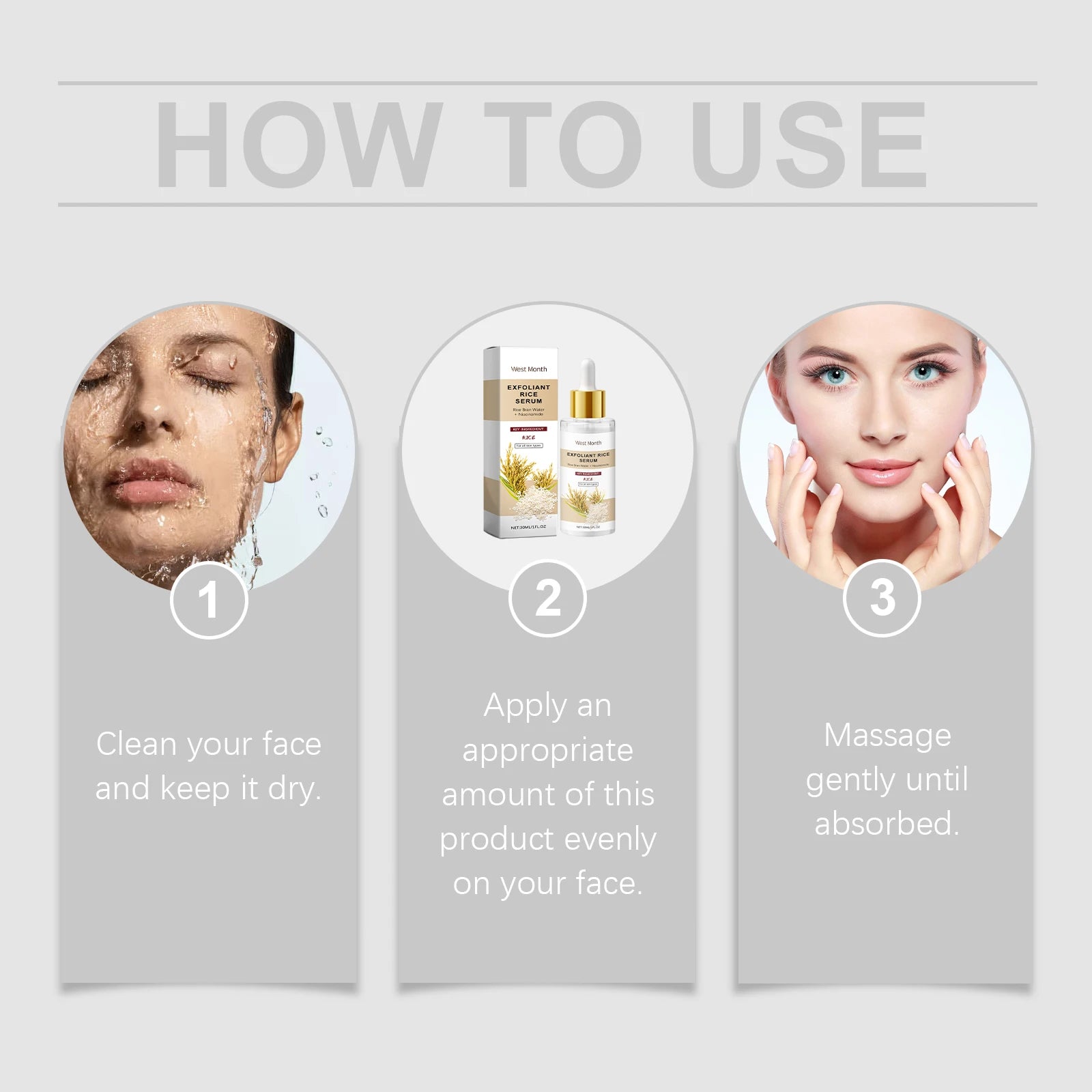 Moisturizing Serum, Hydrating Moisturizing Gently Cleansing Pores Keratin Repair Skin Serum Oasis Select