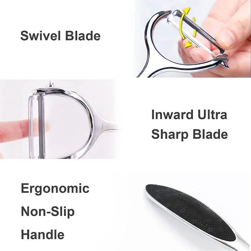 Stainless Steel Multi-Function Vegetable & Fruit Peeler Vegetable Peeler Oasis Select