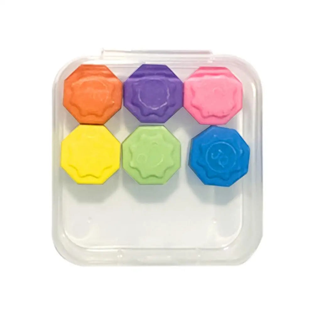 6/12PCS Korea Traditional Play Game Gonggi Jack Stone Pebbles Set Box Exercise Colorful Fun Stress Relief Toy Oasis Select 6pcs