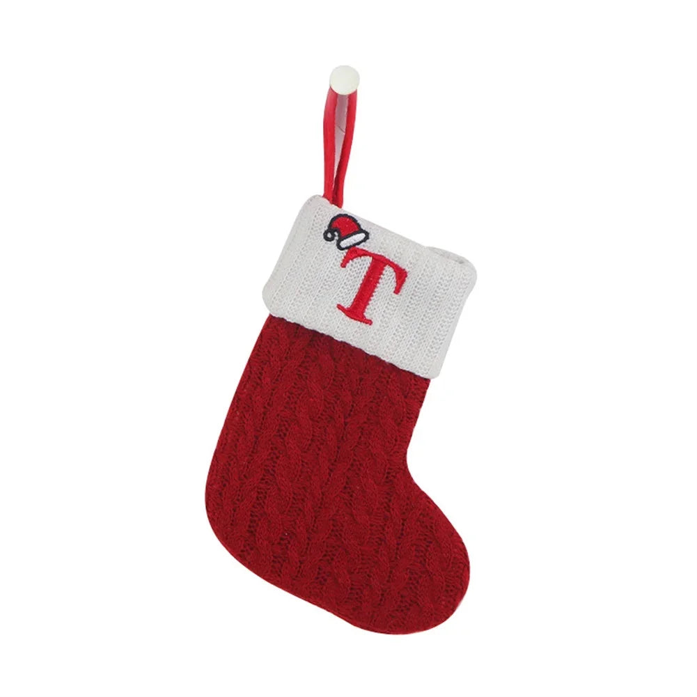 Xmas Socks Christmas Stocking High Capacity Decorations Red White 2022 Christmas Decorations Socks Merry Christmas Oasis Select T China Mainland