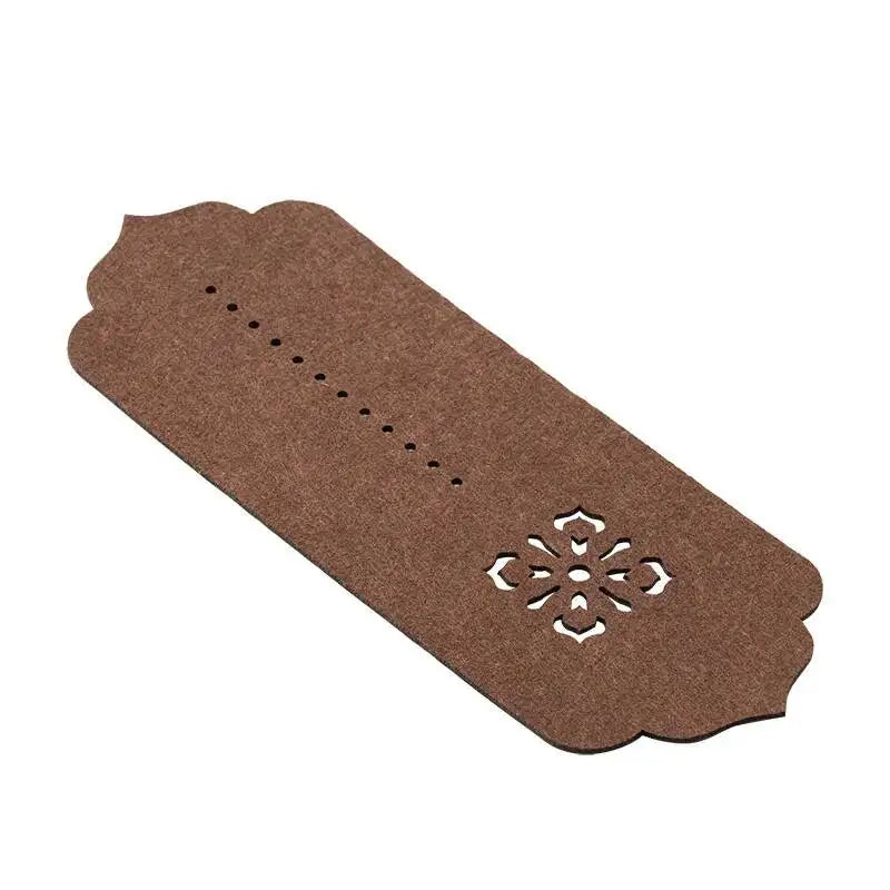 Waterproof Dry Bubble Mat Tea Mat Tea Seat Hollow Anti-scald Cup Mat Tea Tray Teapot Mat Oasis Select