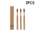 Bamboo Toothbrush Set – Soft Bristles, Travel & Eco-Friendly
