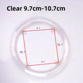 Mountain Bike Chain Guard 42T Plastic Chainring Cover 4 Hole Mounting Design 9.7 to 10.7 cm Spacing for Crankset Oasis Select C