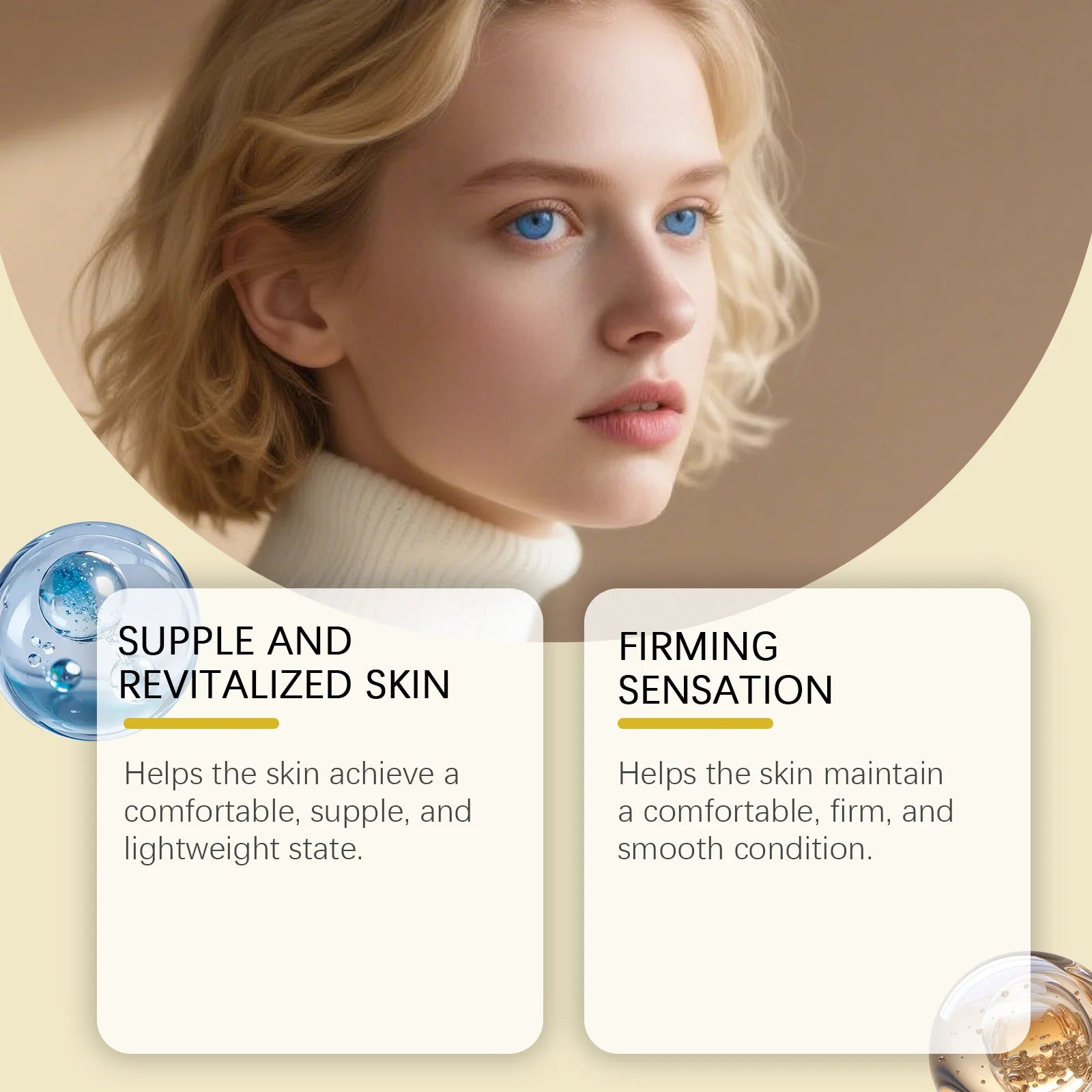 50ml Silk Peptide Collagen Serum Lifting Ampoule Tighten Skin Reduce Fine Lines Firming Elasticity Korean Skin Care Face Serum Oasis Select