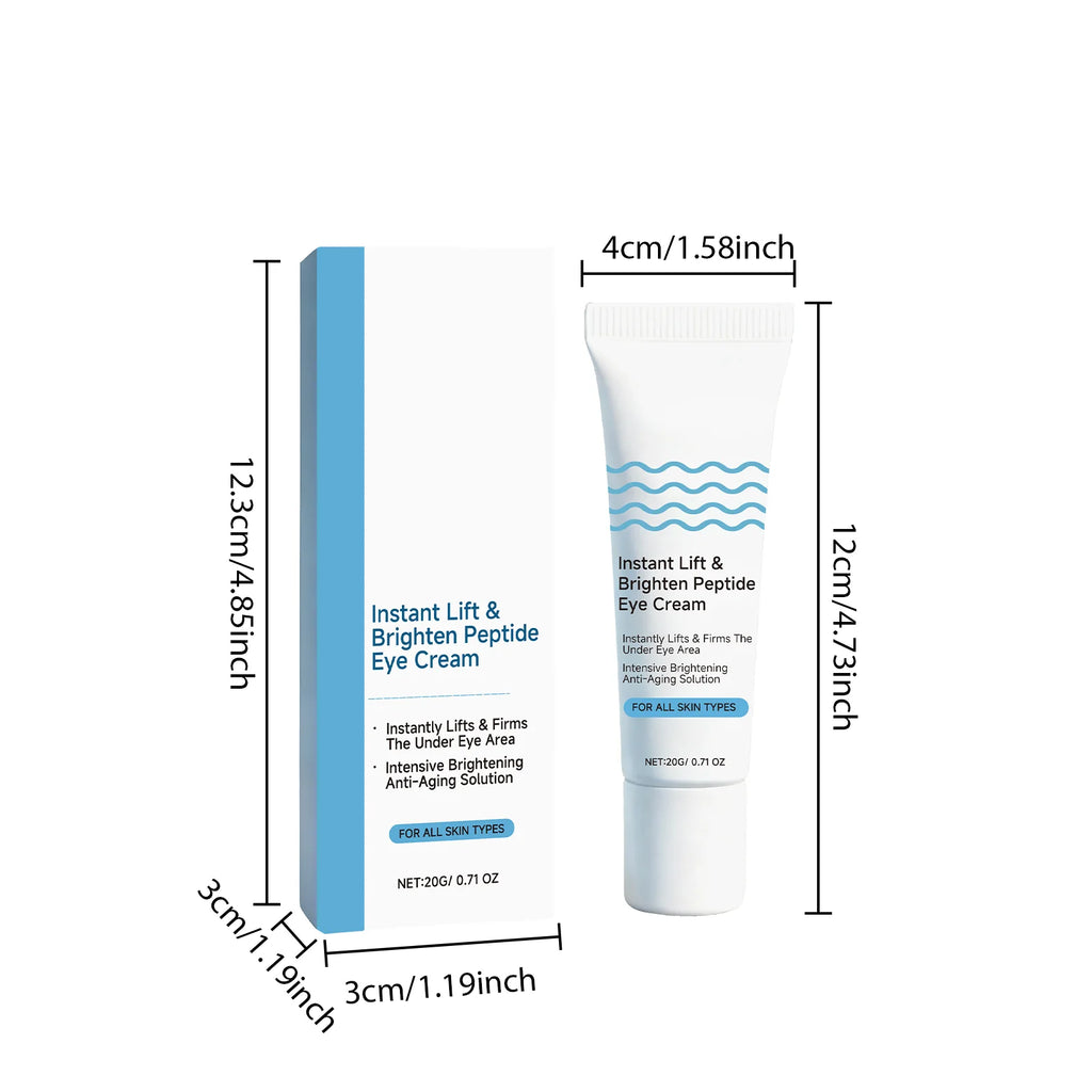 Hoygi Peptide Eye Cream – Dark Circles & Anti-Aging | 20g Peptide Eye Cream Oasis Select