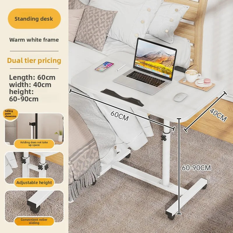 Multi-functional Bedside Table Removable Computer Desk Bedroom