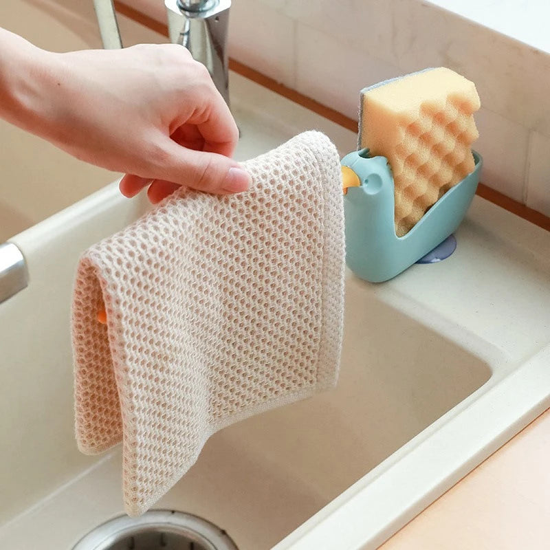 This Dishcloth Rack Is A Sink Drainer And Storage Rack Suitable For Kitchens And Bathrooms. It Can Store Sponges And Dishcloths Oasis Select