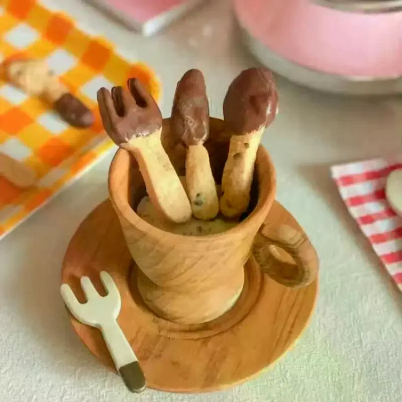 Cute Knife Fork Spoon Shaped Cookie Cutters Tableware Biscuits Moulds Stamps Stainless Steel Fondant Embossing Baking Tools Oasis Select