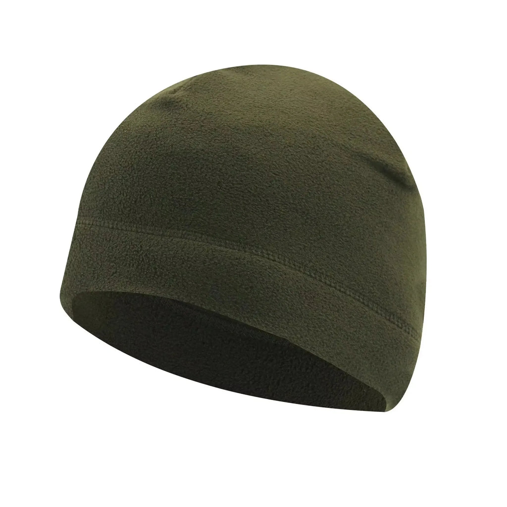 1/2pcs Warm Beanie Hat Soft Men Women Ski Cycling Skin-Friendly Anti-Static Hiking Thermal Fleece Running Windproof Oasis Select 1pcs-army green