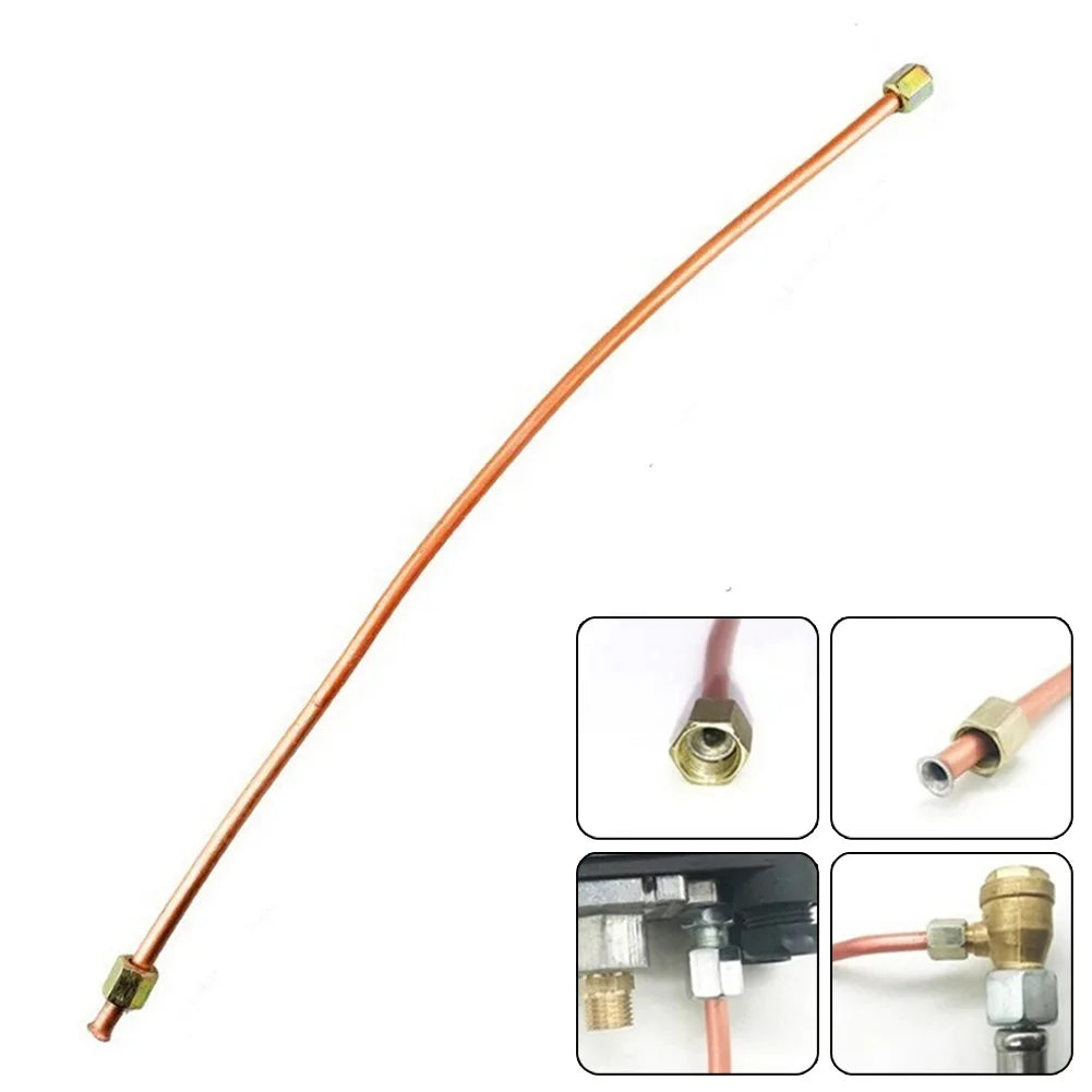 600mm Air Compressor Tube Exhaust Pipe Replacement Air Pipe Oil Pump Spare Part Air Compressor Accessories Oasis Select