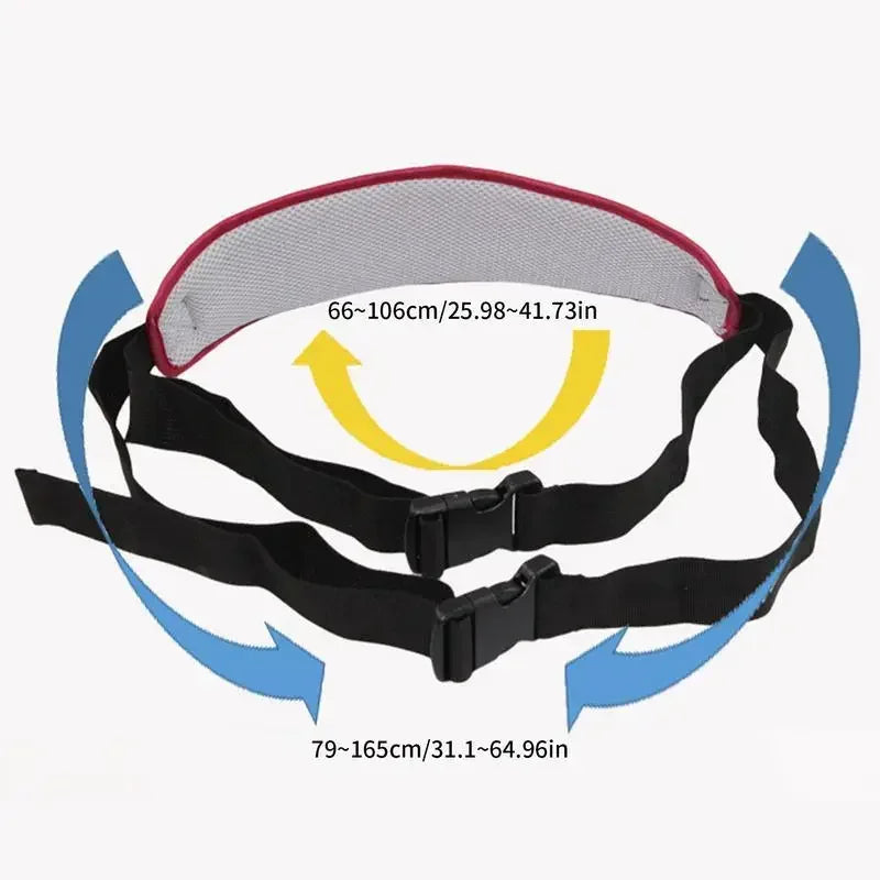 Reflective Kids Scooter Safety Harness Adjustable Motorcycle Belt Non Slip Riding Strap Child Motobike Chest Support Pad Oasis Select