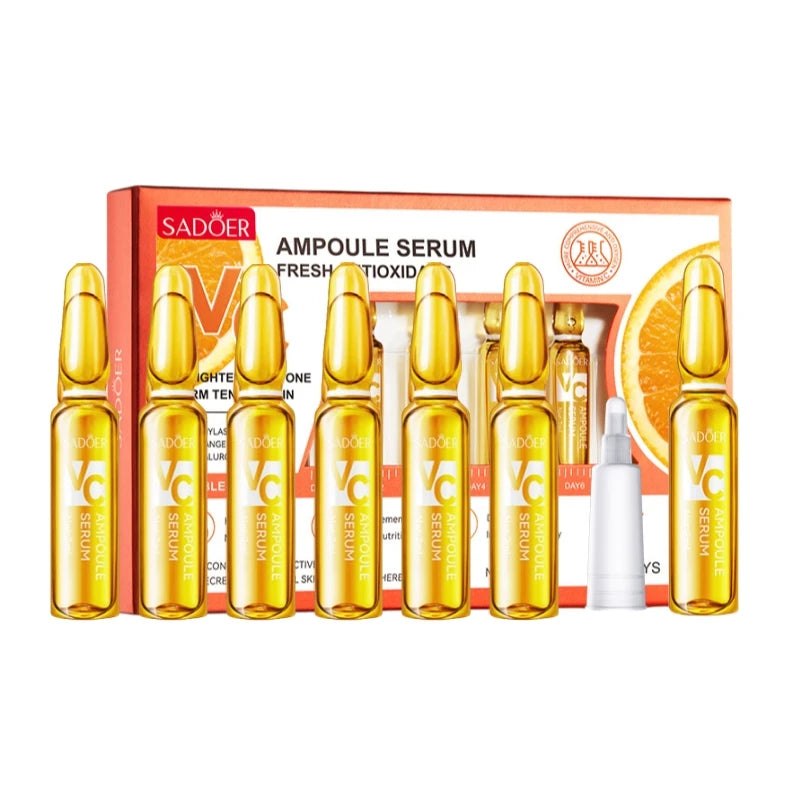 SADOER Vitamin C Ampoule Essence 7x2ml – Brightening Serum Vitamin C Face Serum Oasis Select