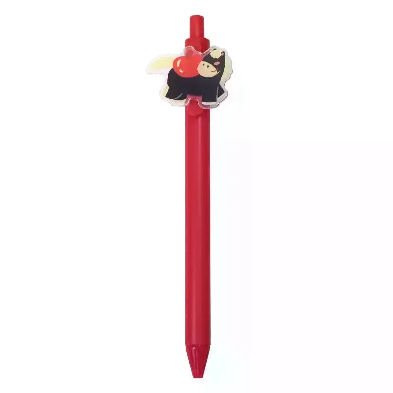 5/6Pcs Cute Pony Neutral Pen Acrylic Decorative Gel Pen Quick Drying Neutral Pen Student Stationery Office Stationery Supplies Oasis Select