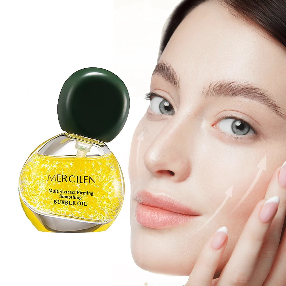 30ml Facial Supplements Skin Active Anti Aging Multi Premium Smoothing Bubble Oil Essence Elastic Delicate Face Serum Skincare Oasis Select