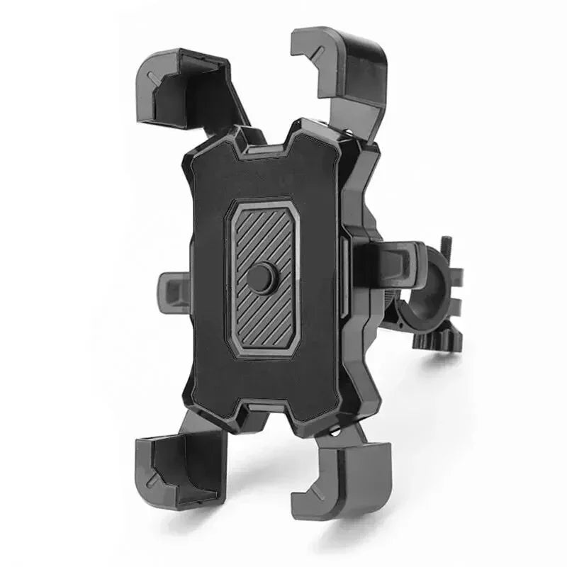 1pcs Universal Motorcycle Phone Bracket Rotatable Anti-slip Holder Stable Mount for MTB Bike Scooter Cycling Outdoor Use Oasis Select