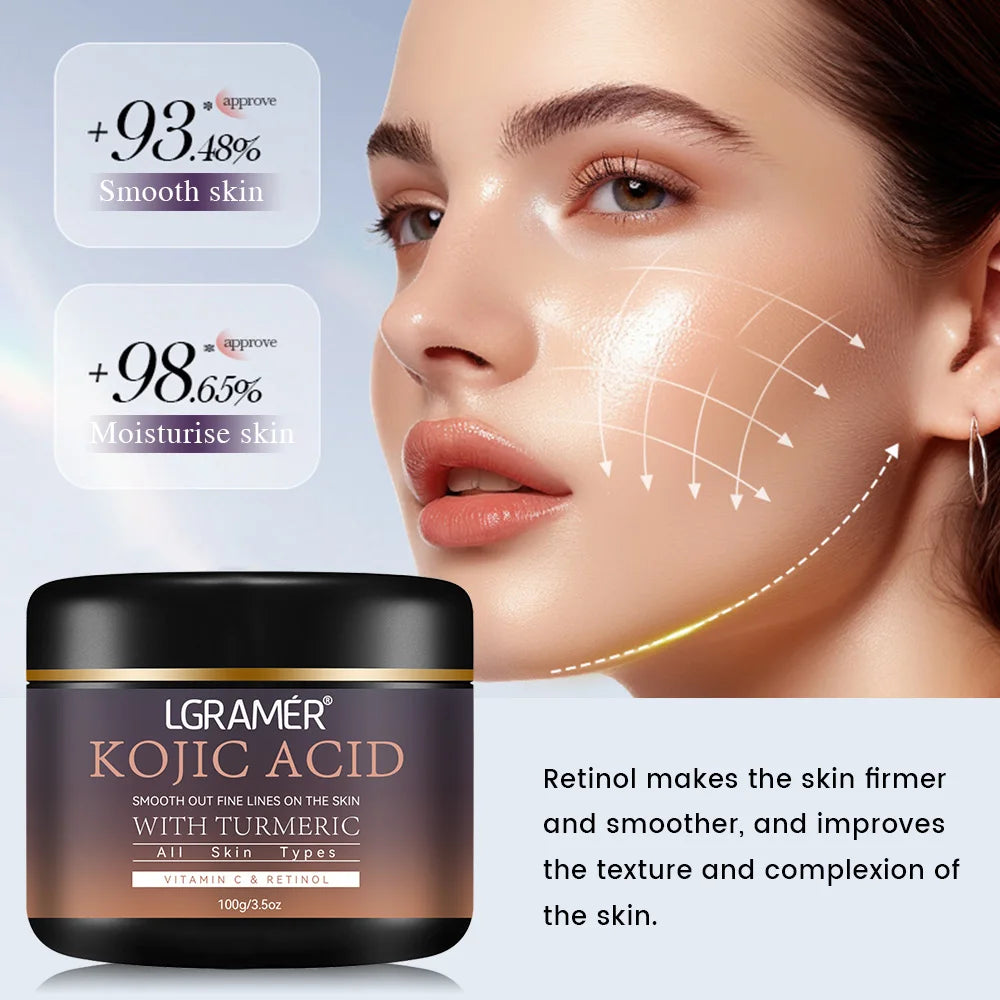 Kojic Acid Vitamin C & Turmeric Brightening Face Cream