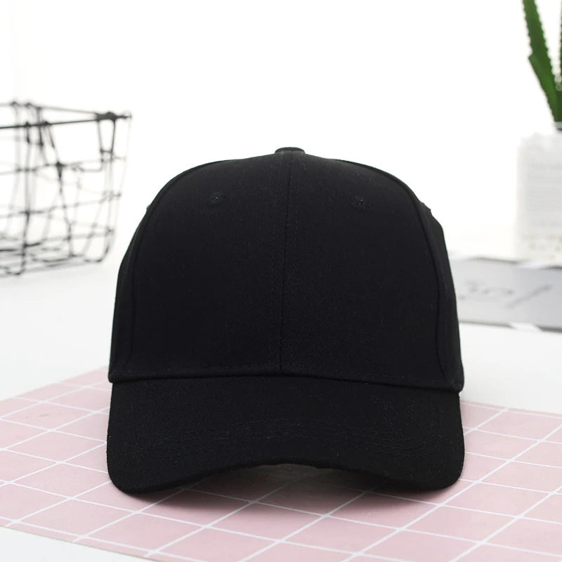 Simple Solid Color Unisex Hat Plain Curved Sun Visor Hat Outdoor Dustproof Baseball Cap Adjustable Leisure Caps Men Women Oasis Select
