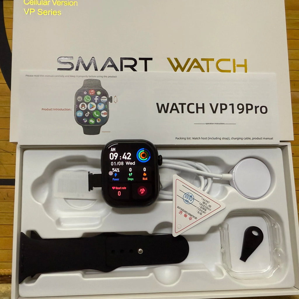 GOLDENSPIKE VP19 Pro 4G Android Smartwatch | AMOLED GPS Camera