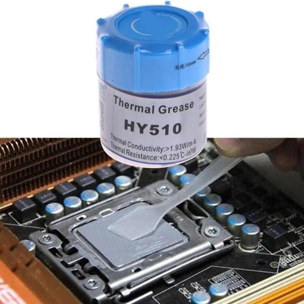 1/-10pcs 10g HY510 Silicone Thermal Paste CPU Thermal Paste For Conductive Grease Heatsink CPU GPU Chipset Notebook Cooling Oasis Select