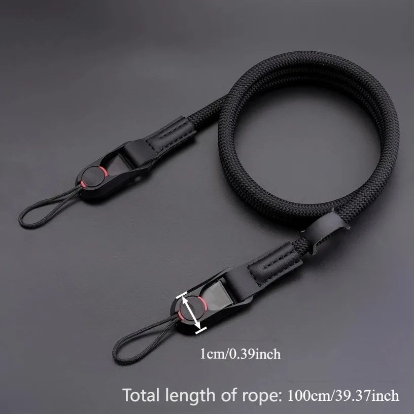 Quick Release Camera Neck Strap Nylon Rope Round Camera Shoulder Strap Lanyard Multifunctional For Nikon Canon Sony Fuji Oasis Select