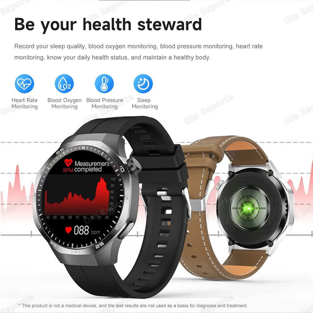 Ola Esporte Smart Watch | ECG, NFC, Bluetooth Call – Android & iOS