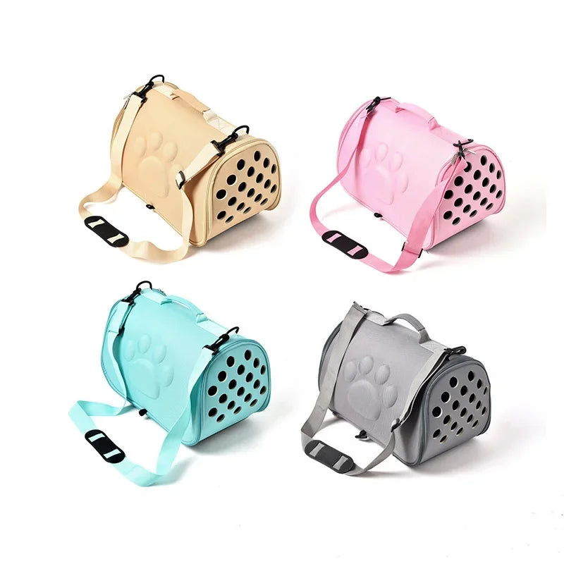 Portable Dog Cat Carrier Bag Large Capacity Outdoor Travel Dog Carrier Shoulder Bag Sling Breathable Cat Handbag for Small Dogs Oasis Select