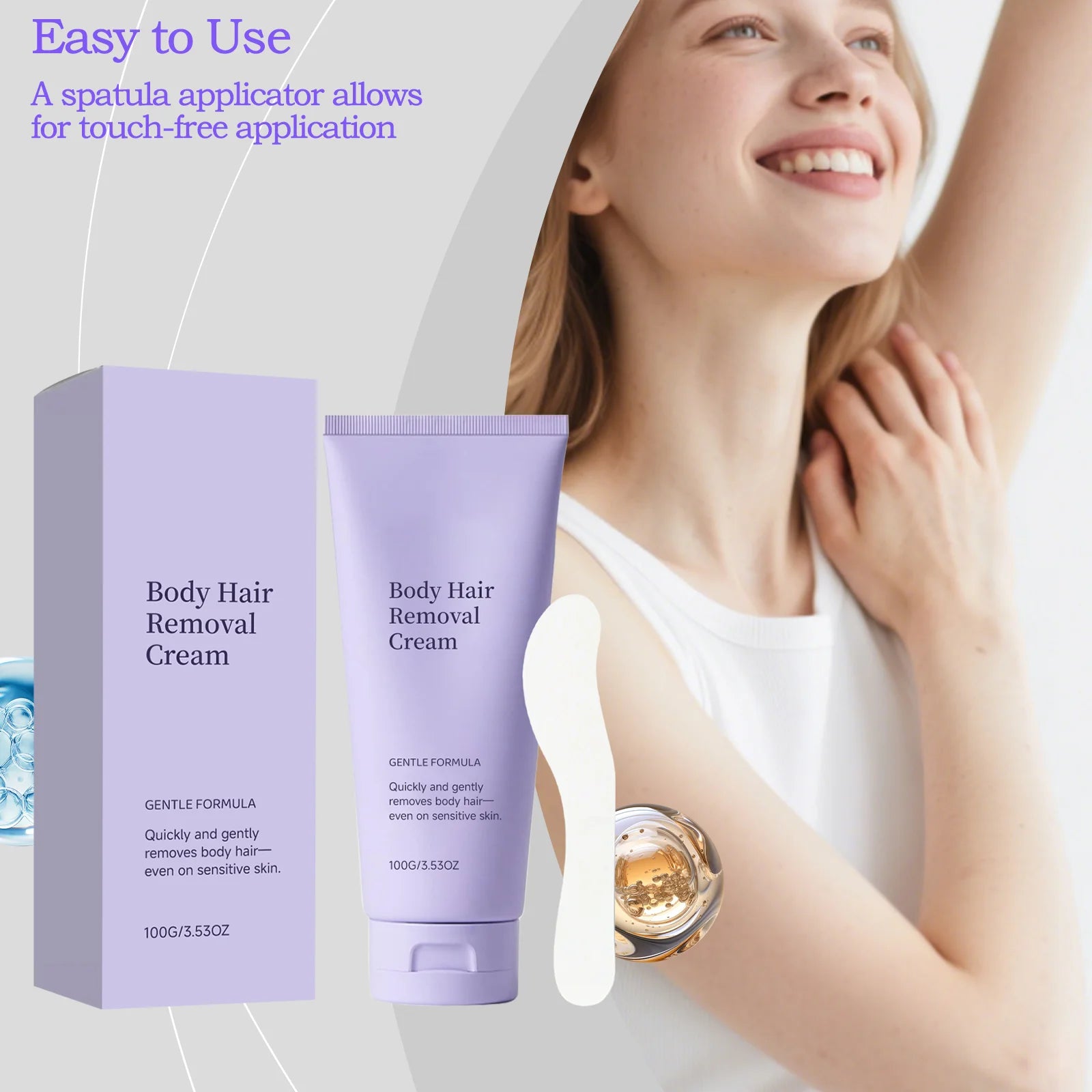 Natural Body Care Oil 60ml with Jojoba & Almond Oil, Smooth Moisturizing Skin Care Oil, For All Skin Types Oasis Select