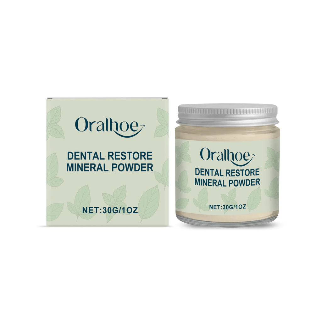 Tooth Shine Care Powder – Cleans Teeth, Protects Enamel Tooth Cleansing Powder Oasis Select 30g boxed