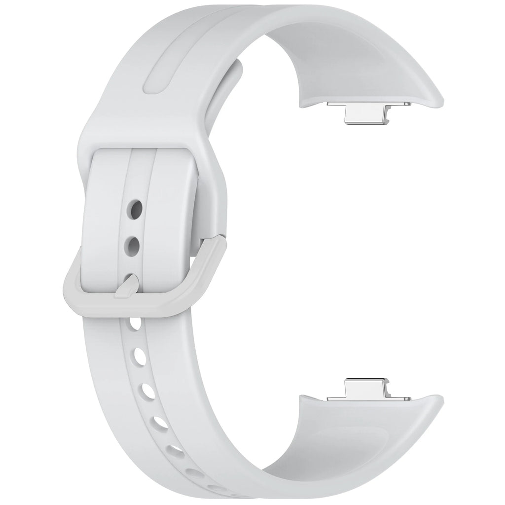 Silicone Strap for Redmi Watch 5 & 4 | Mi Band 9 Pro Band Watch Replacement Strap Oasis Select Light Grey For Redmi Watch 5 4