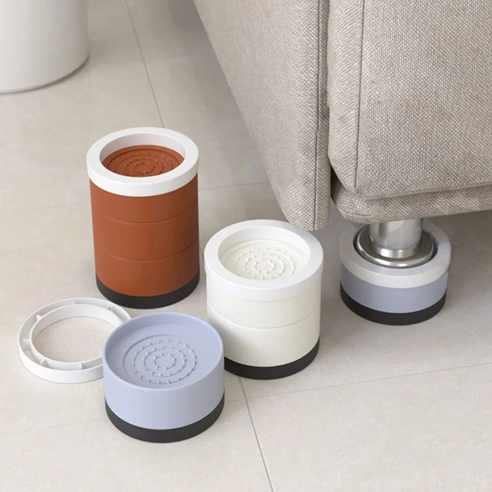 Non-Slip Furniture Risers & Anti-Vibration Pads | Bed & Table