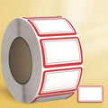 1000pcs Freezing Labels - Waterproof & Oil-Resistant -Fridge,Kitchen Organization - for Food Containers, Jars, Meal Prep Labels Oasis Select Red 1 roll 1000pcs