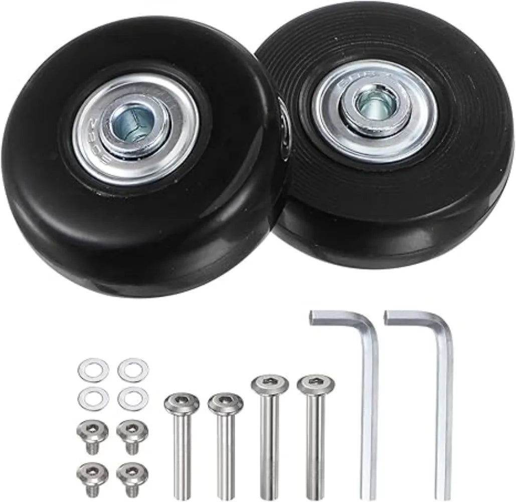 Casters Silent Repair Replacement Universal Durable Travel Luggage Wheel Suitcase Parts Axles Sliding Wear Resistant Flexible Oasis Select